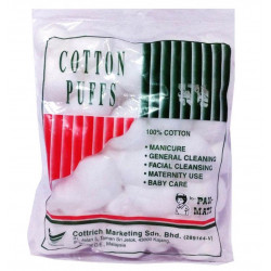 Cotton Puffs / Cotton Ball (100 balls /pkt) Cotton Puffs / Cotton Ball (100 balls /pkt)